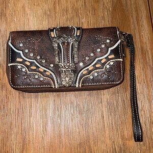 Brown Western-Style Wallet
